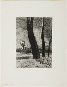 Gambler, deska pět z In Dreams od Odilon Redon