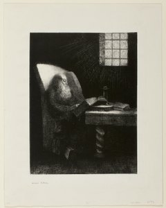 Čtenář od Odilon Redon