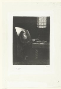 The Reader, 1892 (tisk) od Odilon Redon