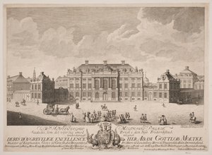 Palác Moltke na hradním náměstí Amalienborg