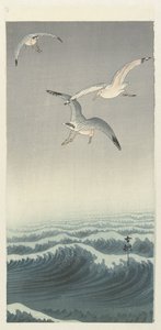 Tři rackové od Ohara Koson