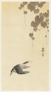 Pták v sestupném letu od Ohara Koson