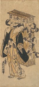 Herec s hromadou paruk. od Okumura Toshinobu