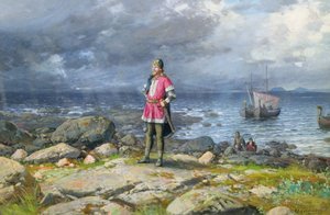 Viking (olej na palubě) od Olaf Nordlien