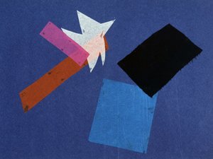 Universal War: Collage dílo Olgy Rosanové, leden 1916