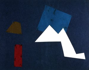 Universal War: Collage dílo Olgy Rosanové, leden 1916