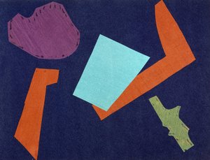 Universal War: Collage dílo Olgy Rosanové, leden 1916