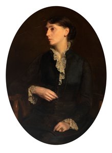 Portrét Fidelia Bridges, n.d. od Oliver Ingraham Lay