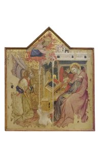 Zvěstování, asi 1396 (tempera na desce) od Olivuccio Ceccarello di Ciccarello