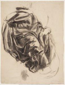 Draperstudie od Oluf Hartmann