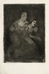 Muž překvapí ženu od Oluf Hartmann