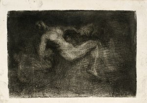 Zephyr unese Psyché od Oluf Hartmann
