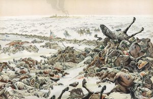 Napoleon pozoroval porážku v bezvýsledné bitvě u Eylau, únor 1807