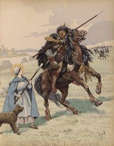 Svatá Genevieve od Onfray de Breville Job
