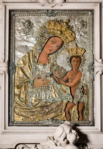 Madonna Odegitria - Ikona s Rizzou od Onofrio Palvisino da Monopoli