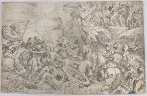 Přechod Rudého moře, 1583., 1583. od Orazio Farinati