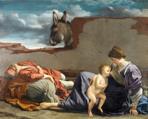 Odpočinek na útěku do Egypta, 1615-1621.