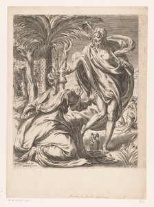 Kristus se zjevuje Marii Magdaleně (Noli me tangere) od Orazio de Santis