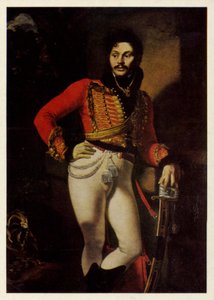 Portright of Evgraf Davydov, 1809 od Orest Adamovich Kiprensky