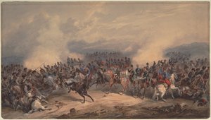 Husaři a chasníci v bitvě u řeky Chernaya 16. srpna 1855, 1855