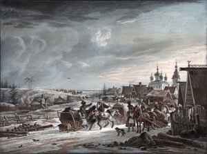 Zima, 1825.