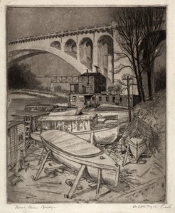 Rocky River Bridge od Orville Houghton Peets