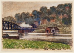 Harlem River, 21. ledna 1903.