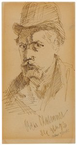 Autoportrét od Oscar Florianus Bluemner
