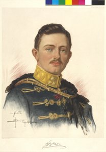 Rakouský císař Karel I. od Oskar Bruch