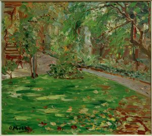 Jardin du Luxembourg I od Oskar Moll