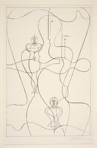 Abstrakce od Oskar Schlemmer