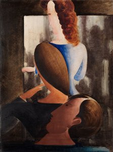 Tři před stínem od Oskar Schlemmer