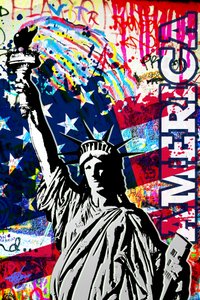 Americké graffiti svobody od Osvaldo Russo