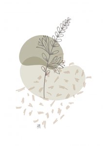 Minimalistická botanická větev od Osvaldo Russo