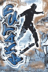 Skokan na skateboardu a graffiti od Osvaldo Russo