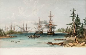 Alandské ostrovy 22. července 1854 1855 od Oswald Walters Brierly