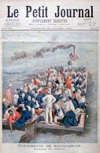 Události na Madagaskaru: Repatriace francouzských vojsk, 1896 od Oswaldo Tofani