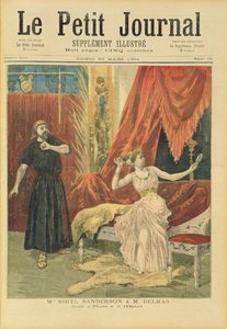 Mademoiselle Sibyl Sanderson (1865-1903) a Monsieur Jean Francois Delmas (1861-1933) v 