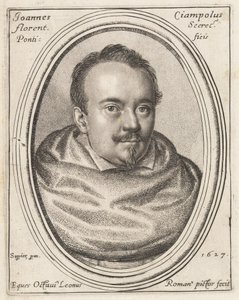 Giovanni Ciampoli, papežský sekretář od Ottavio Leoni