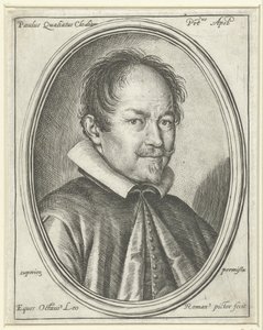 Portrét skladatele Paola Quagliatiho c. 1555-1628, 1623 od Ottavio Maria Leoni