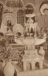 Maurský kiosek poblíž zámku bavorských králů Linderhof