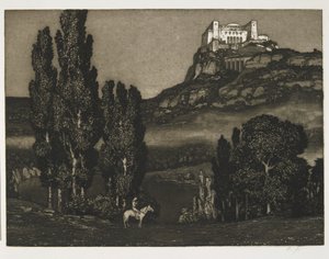 Gralsburg od Otto Fischer