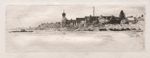 Trajekt ve Schwabel Weiss, 1879. od Otto H. Bacher