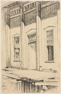 Old Passenger Depot, Cleveland. od Otto H. Bacher