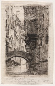 Ponte del Pistor. od Otto H. Bacher