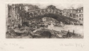 Rialto, Benátky od Otto H. Bacher