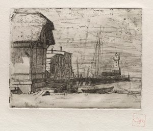 West Pier 1878, 1878. od Otto H. Bacher
