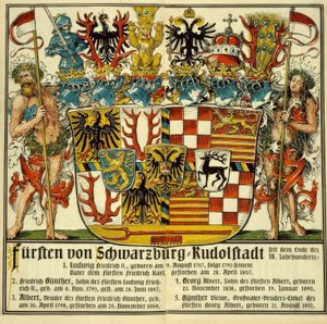kníže Schwarzburg-Rudolstadt od Otto Hupp