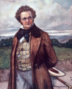 Schubert jako chodec / Nowak 1900