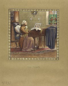 Joseph Haydn u klavíru, 1917
